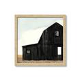 Picture of Big Black Barn _GroupedProduct_Square_Framed_Matted_