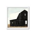 Picture of Big Black Barn _GroupedProduct_Square_Framed_Matted_