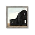 Picture of Big Black Barn _GroupedProduct_Square_Framed_Matted_