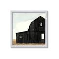 Picture of Big Black Barn _GroupedProduct_Square_Framed_Matted_