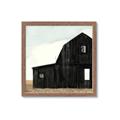 Picture of Big Black Barn _GroupedProduct_Square_Framed_Matted_