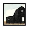 Picture of Big Black Barn _GroupedProduct_Square_Framed_Matted_