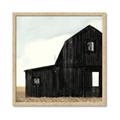 Picture of Big Black Barn _GroupedProduct_Square_Framed_Matted_