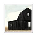 Picture of Big Black Barn _GroupedProduct_Square_Framed_Matted_