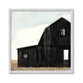 Picture of Big Black Barn _GroupedProduct_Square_Framed_Matted_