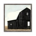 Picture of Big Black Barn _GroupedProduct_Square_Framed_Matted_