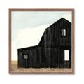 Picture of Big Black Barn _GroupedProduct_Square_Framed_Matted_