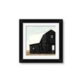 Picture of Big Black Barn _GroupedProduct_Square_Framed_Matted_
