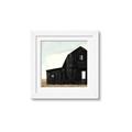 Picture of Big Black Barn _GroupedProduct_Square_Framed_Matted_