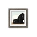 Picture of Big Black Barn _GroupedProduct_Square_Framed_Matted_