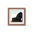 Picture of Big Black Barn _GroupedProduct_Square_Framed_Matted_