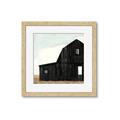 Picture of Big Black Barn _GroupedProduct_Square_Framed_Matted_