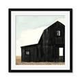 Picture of Big Black Barn _GroupedProduct_Square_Framed_Matted_