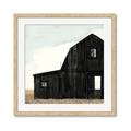 Picture of Big Black Barn _GroupedProduct_Square_Framed_Matted_