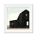 Picture of Big Black Barn _GroupedProduct_Square_Framed_Matted_
