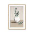 Picture of Delicate leaves _GroupedProduct_Rectangle_Portrait_Framed_Matted_