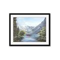 Picture of A Summer's Day I _GroupedProduct_Rectangle_Landscape_Framed_Matted_