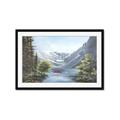 Picture of A Summer's Day I _GroupedProduct_Rectangle_Landscape_Framed_Matted_