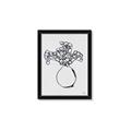 Picture of A Floral Sketch _GroupedProduct_Rectangle_Portrait_Framed_Matted_