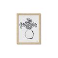 Picture of A Floral Sketch _GroupedProduct_Rectangle_Portrait_Framed_Matted_