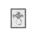 Picture of A Floral Sketch _GroupedProduct_Rectangle_Portrait_Framed_Matted_