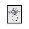 Picture of A Floral Sketch _GroupedProduct_Rectangle_Portrait_Framed_Matted_