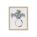 Picture of A Floral Sketch _GroupedProduct_Rectangle_Portrait_Framed_Matted_