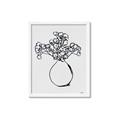 Picture of A Floral Sketch _GroupedProduct_Rectangle_Portrait_Framed_Matted_