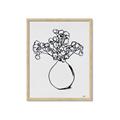 Picture of A Floral Sketch _GroupedProduct_Rectangle_Portrait_Framed_Matted_
