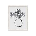 Picture of A Floral Sketch _GroupedProduct_Rectangle_Portrait_Framed_Matted_