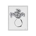 Picture of A Floral Sketch _GroupedProduct_Rectangle_Portrait_Framed_Matted_