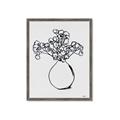 Picture of A Floral Sketch _GroupedProduct_Rectangle_Portrait_Framed_Matted_
