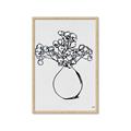 Picture of A Floral Sketch _GroupedProduct_Rectangle_Portrait_Framed_Matted_