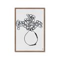 Picture of A Floral Sketch _GroupedProduct_Rectangle_Portrait_Framed_Matted_