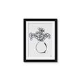 Picture of A Floral Sketch _GroupedProduct_Rectangle_Portrait_Framed_Matted_