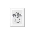Picture of A Floral Sketch _GroupedProduct_Rectangle_Portrait_Framed_Matted_