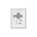 Picture of A Floral Sketch _GroupedProduct_Rectangle_Portrait_Framed_Matted_