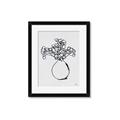 Picture of A Floral Sketch _GroupedProduct_Rectangle_Portrait_Framed_Matted_