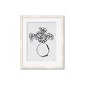 Picture of A Floral Sketch _GroupedProduct_Rectangle_Portrait_Framed_Matted_