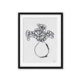 Picture of A Floral Sketch _GroupedProduct_Rectangle_Portrait_Framed_Matted_