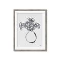 Picture of A Floral Sketch _GroupedProduct_Rectangle_Portrait_Framed_Matted_