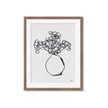 Picture of A Floral Sketch _GroupedProduct_Rectangle_Portrait_Framed_Matted_