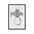 Picture of A Floral Sketch _GroupedProduct_Rectangle_Portrait_Framed_Matted_