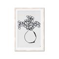 Picture of A Floral Sketch _GroupedProduct_Rectangle_Portrait_Framed_Matted_