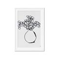 Picture of A Floral Sketch _GroupedProduct_Rectangle_Portrait_Framed_Matted_