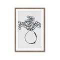 Picture of A Floral Sketch _GroupedProduct_Rectangle_Portrait_Framed_Matted_