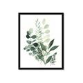 Picture of Green and Serene I _GroupedProduct_Rectangle_Portrait_Framed_Matted_