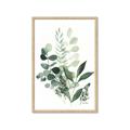 Picture of Green and Serene I _GroupedProduct_Rectangle_Portrait_Framed_Matted_