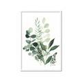 Picture of Green and Serene I _GroupedProduct_Rectangle_Portrait_Framed_Matted_