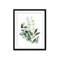Picture of Green and Serene I _GroupedProduct_Rectangle_Portrait_Framed_Matted_